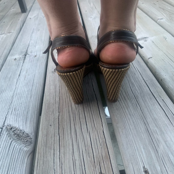 Franco Barbieri wedge heeled sandals - Picture 3 of 9